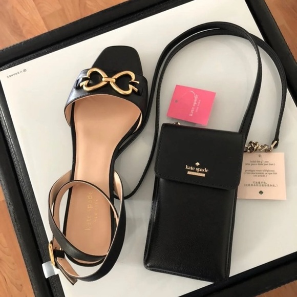 NEW KATE SPADE BLACK CROSSBODY - Picture 3 of 5